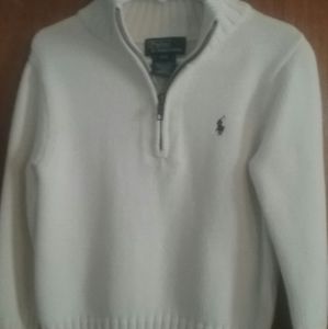 Polo zippered pullover